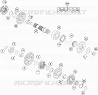 GETRIEBE VORGELEGEWELLE
