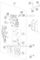 BREMSZANGE VORNE
