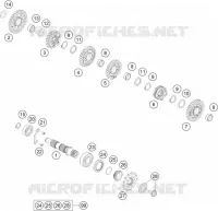 GETRIEBE VORGELEGEWELLE