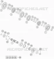 GETRIEBE VORGELEGEWELLE