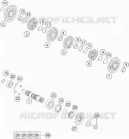 GETRIEBE VORGELEGEWELLE