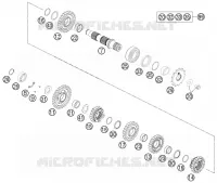 GETRIEBE VORGELEGEWELLE