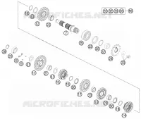 GETRIEBE VORGELEGEWELLE
