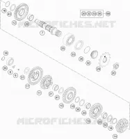 GETRIEBE VORGELEGEWELLE