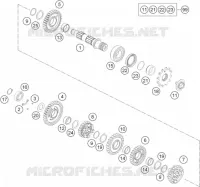 GETRIEBE VORGELEGEWELLE