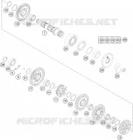 GETRIEBE VORGELEGEWELLE