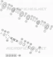 GETRIEBE VORGELEGEWELLE