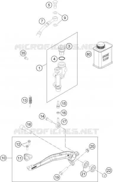 BREMSPUMPE HINTEN