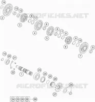 GETRIEBE VORGELEGEWELLE