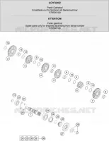 GETRIEBE VORGELEGEWELLE