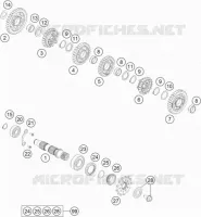GETRIEBE VORGELEGEWELLE