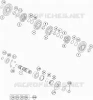 GETRIEBE VORGELEGEWELLE