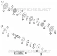 GETRIEBE VORGELEGEWELLE
