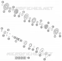 GETRIEBE VORGELEGEWELLE