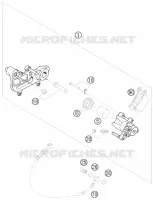 BREMSZANGE HINTEN