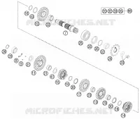 GETRIEBE VORGELEGEWELLE