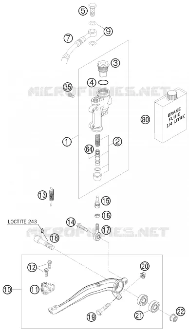 BREMSPUMPE HINTEN