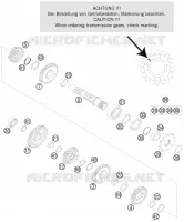 GETRIEBE VORGELEGEWELLE