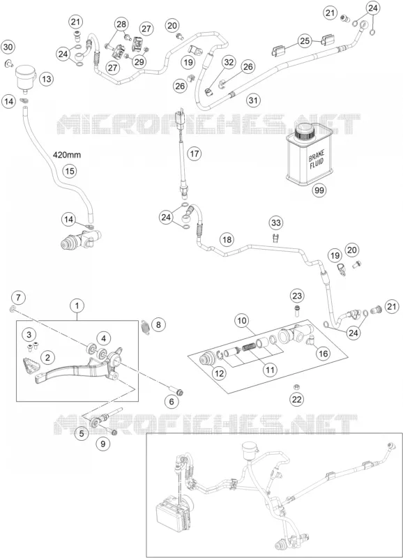 BREMSPUMPE HINTEN