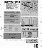 TECHNISCHE INFORMATIONEN AUFKLEBER