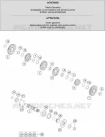 GETRIEBE VORGELEGEWELLE
