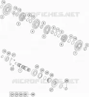GETRIEBE VORGELEGEWELLE
