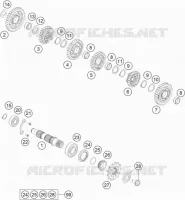 GETRIEBE VORGELEGEWELLE