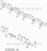 GETRIEBE VORGELEGEWELLE