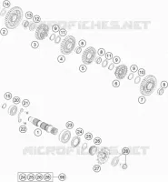 GETRIEBE VORGELEGEWELLE
