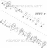 GETRIEBE VORGELEGEWELLE