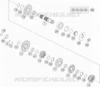GETRIEBE VORGELEGEWELLE