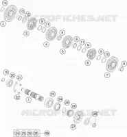 GETRIEBE VORGELEGEWELLE
