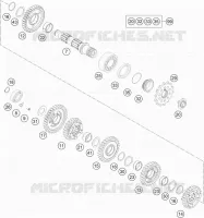 GETRIEBE VORGELEGEWELLE