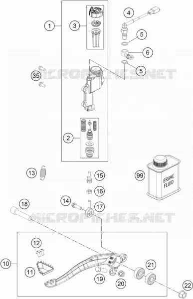 BREMSPUMPE HINTEN