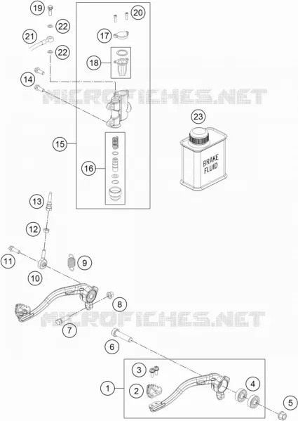 BREMSPUMPE HINTEN