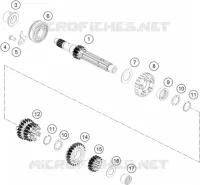 GETRIEBE HAUPTWELLE