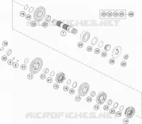 GETRIEBE VORGELEGEWELLE