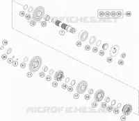 GETRIEBE VORGELEGEWELLE