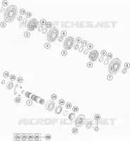 GETRIEBE VORGELEGEWELLE