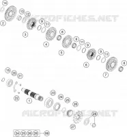 GETRIEBE VORGELEGEWELLE