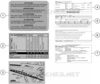 TECHNISCHE INFORMATIONEN AUFKLEBER