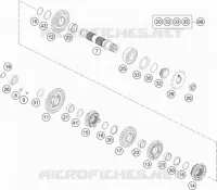 GETRIEBE VORGELEGEWELLE