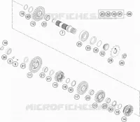 GETRIEBE VORGELEGEWELLE