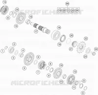 GETRIEBE VORGELEGEWELLE