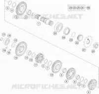 GETRIEBE VORGELEGEWELLE