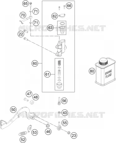 BREMSPUMPE HINTEN