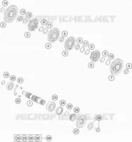 GETRIEBE VORGELEGEWELLE