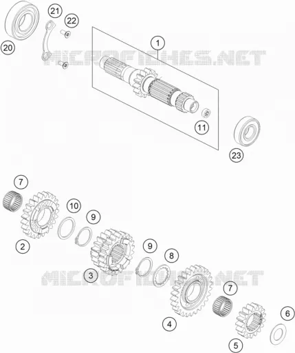 GETRIEBE HAUPTWELLE