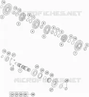 GETRIEBE VORGELEGEWELLE
