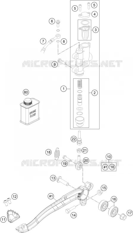 BREMSPUMPE HINTEN